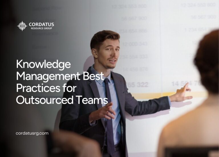 Knowledge Management Best Practices for Outsourced Teams - Cordatus - Website Blog