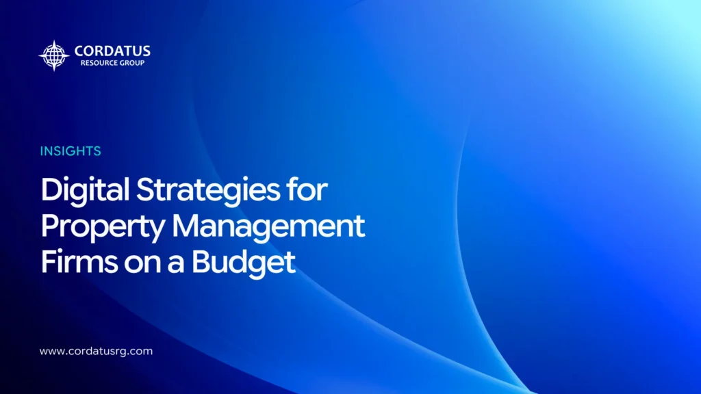 Digital Strategies for Property Management Firms on a Budget header